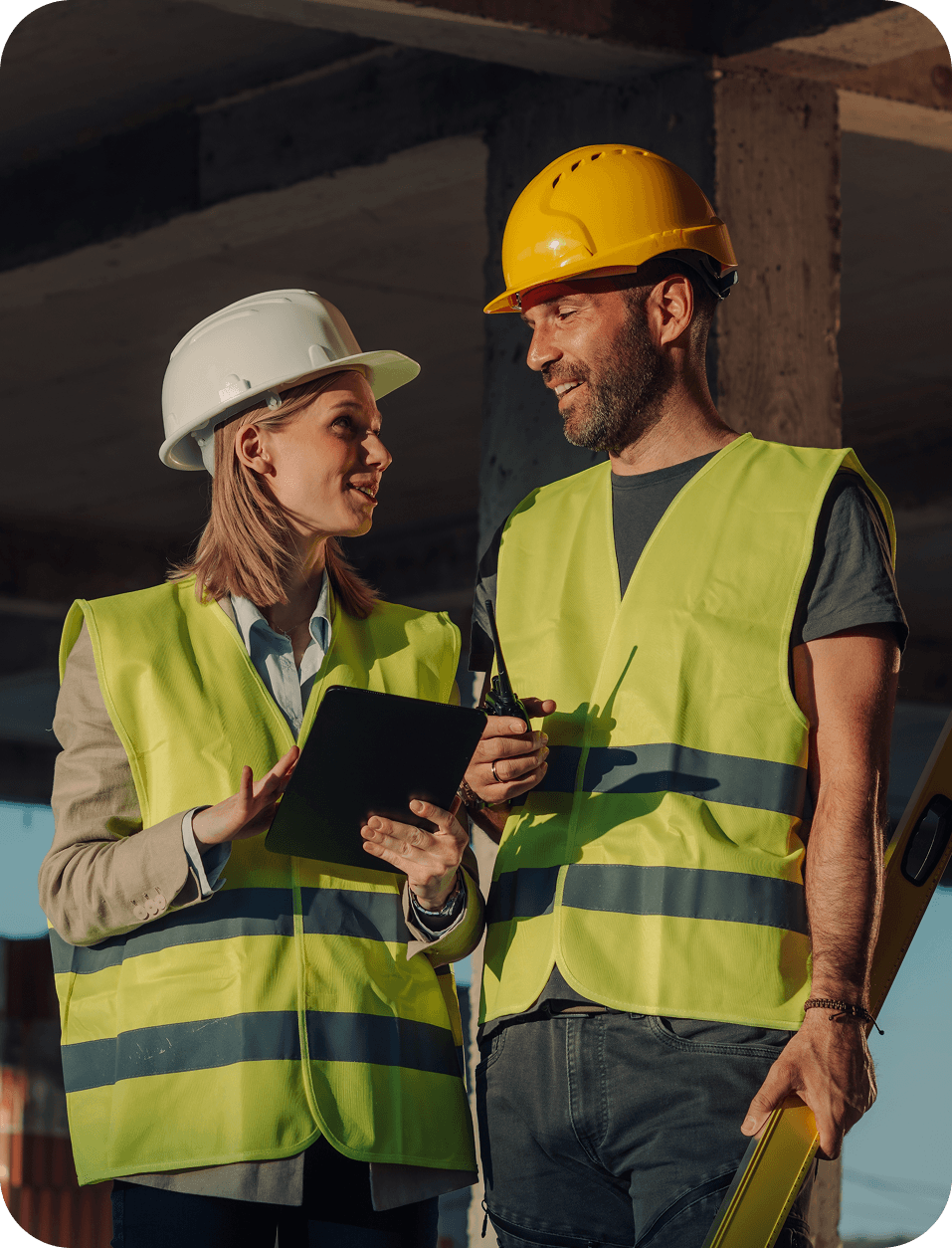 Zeiterfassung am Bau