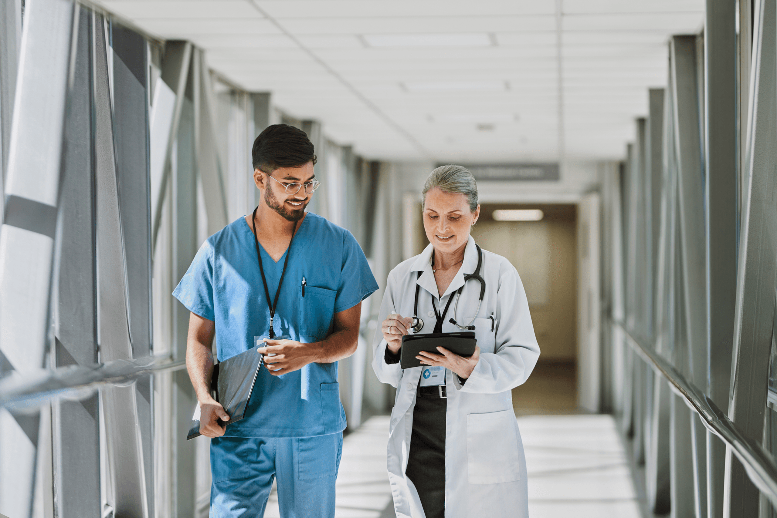 image doctors corridor