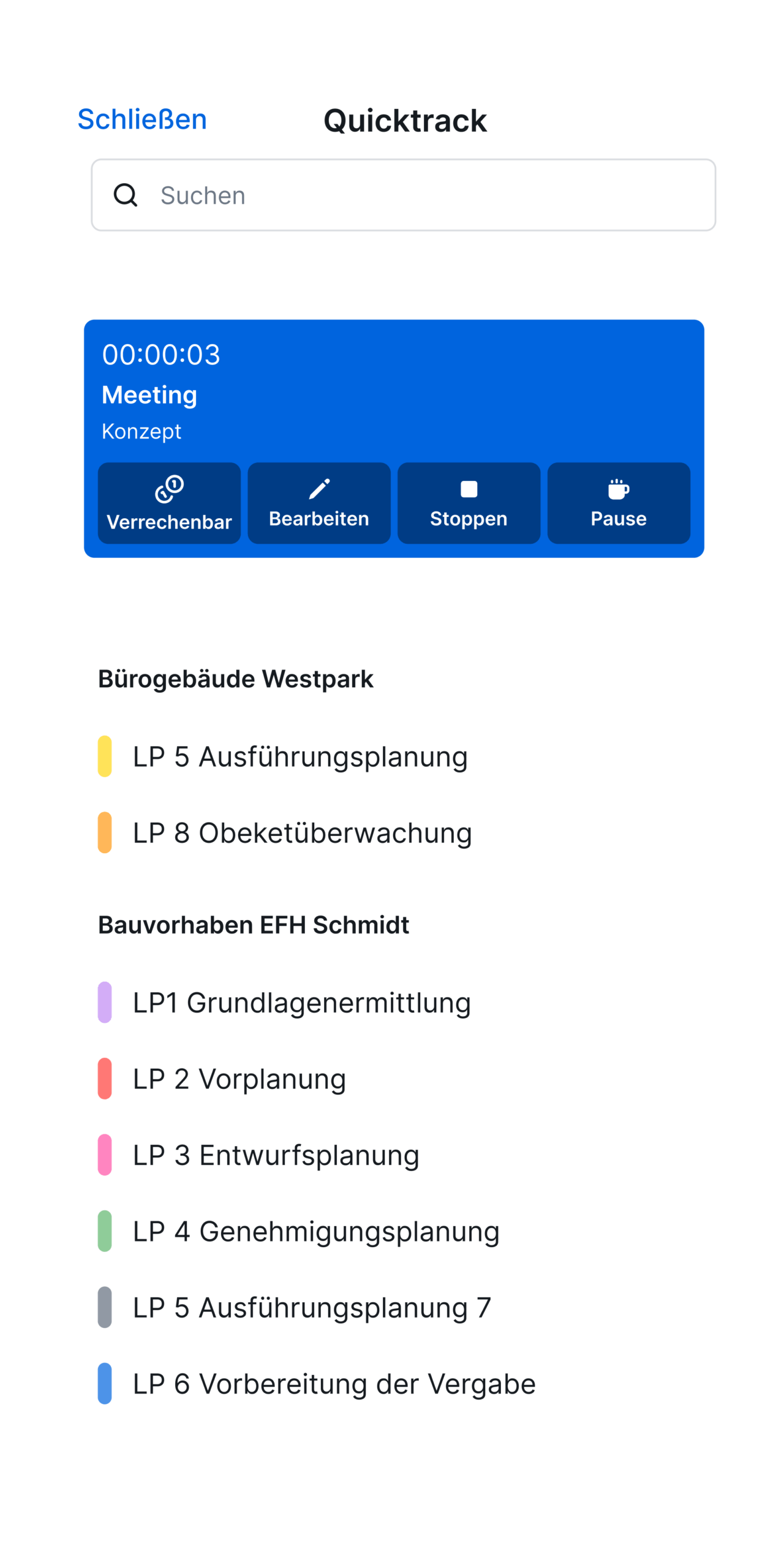 projektstruktur architektur