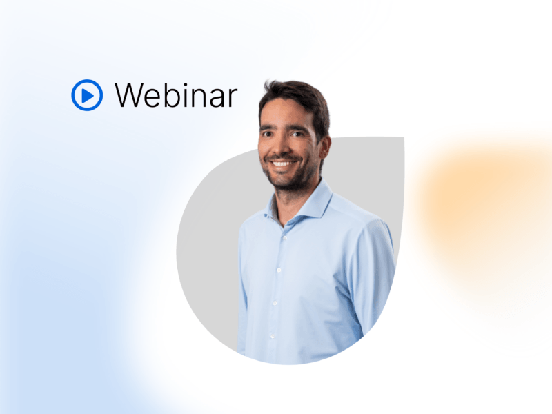 Webinar-Thumbnail mit Referent Michael Kogler – TimeTac Webinar zur Zeiterfassung