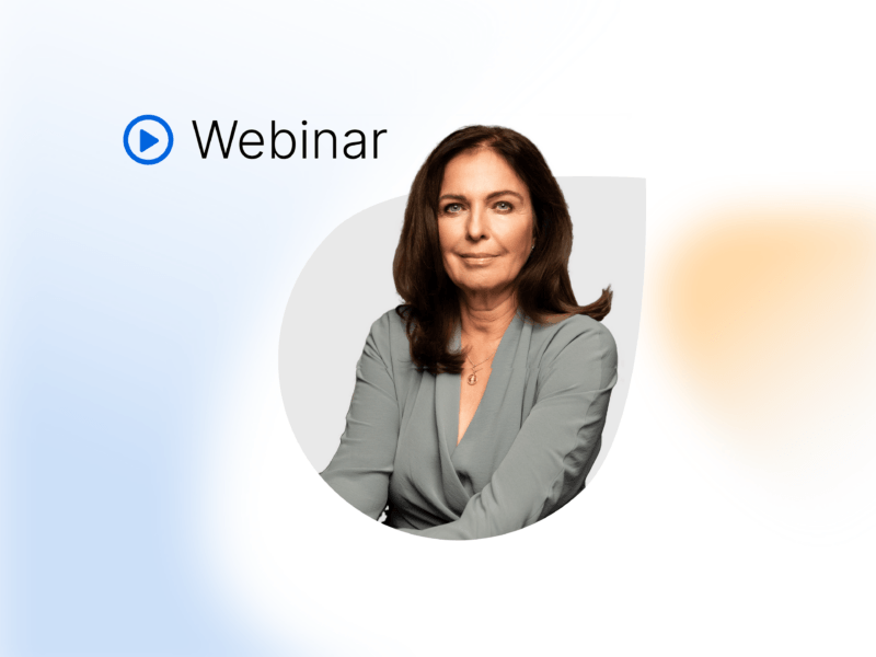 Webinar-Thumbnail mit Referentin Svenja Hofert – TimeTac Webinar zur Zeiterfassung