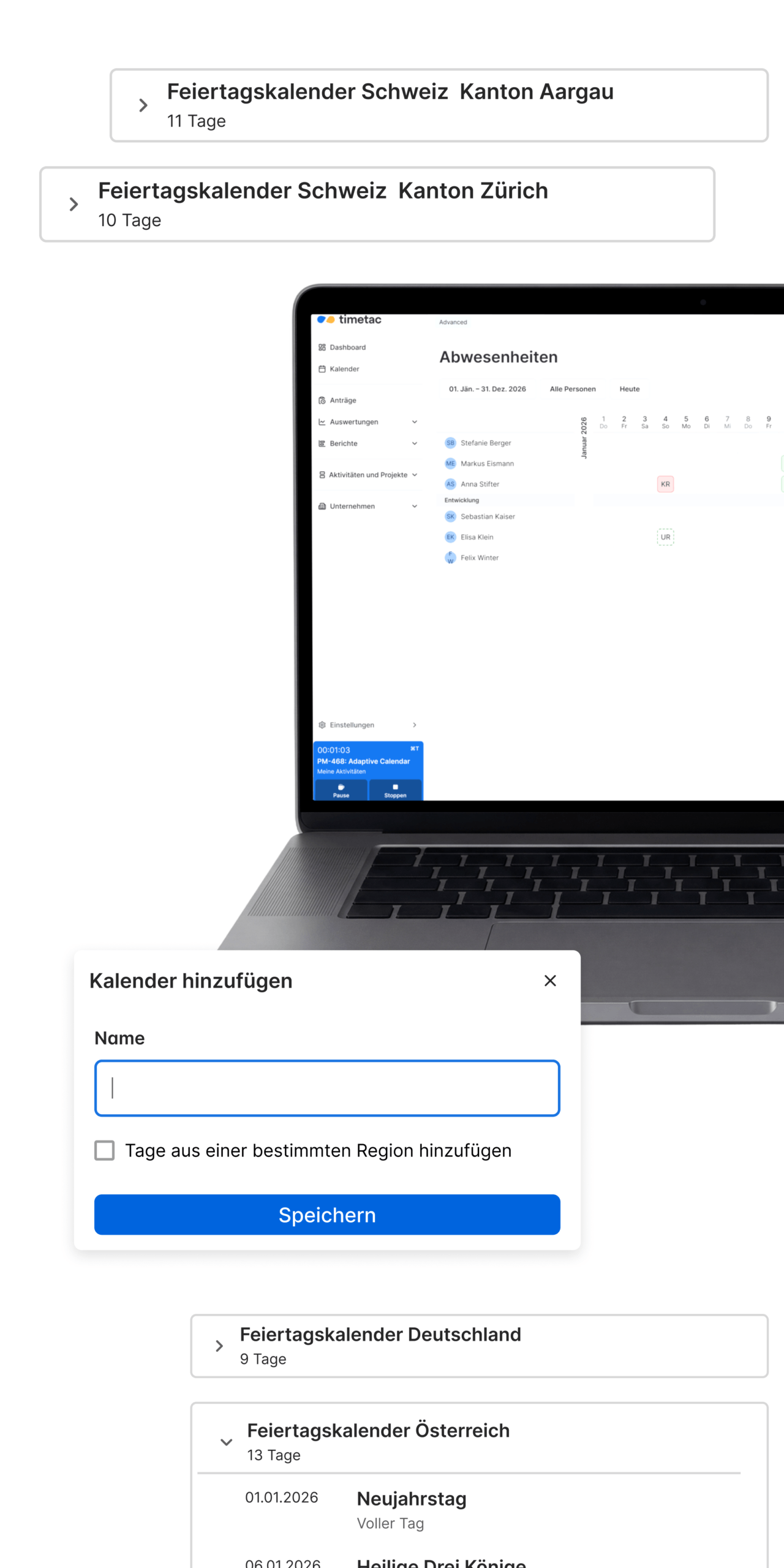 feiertagskalender international