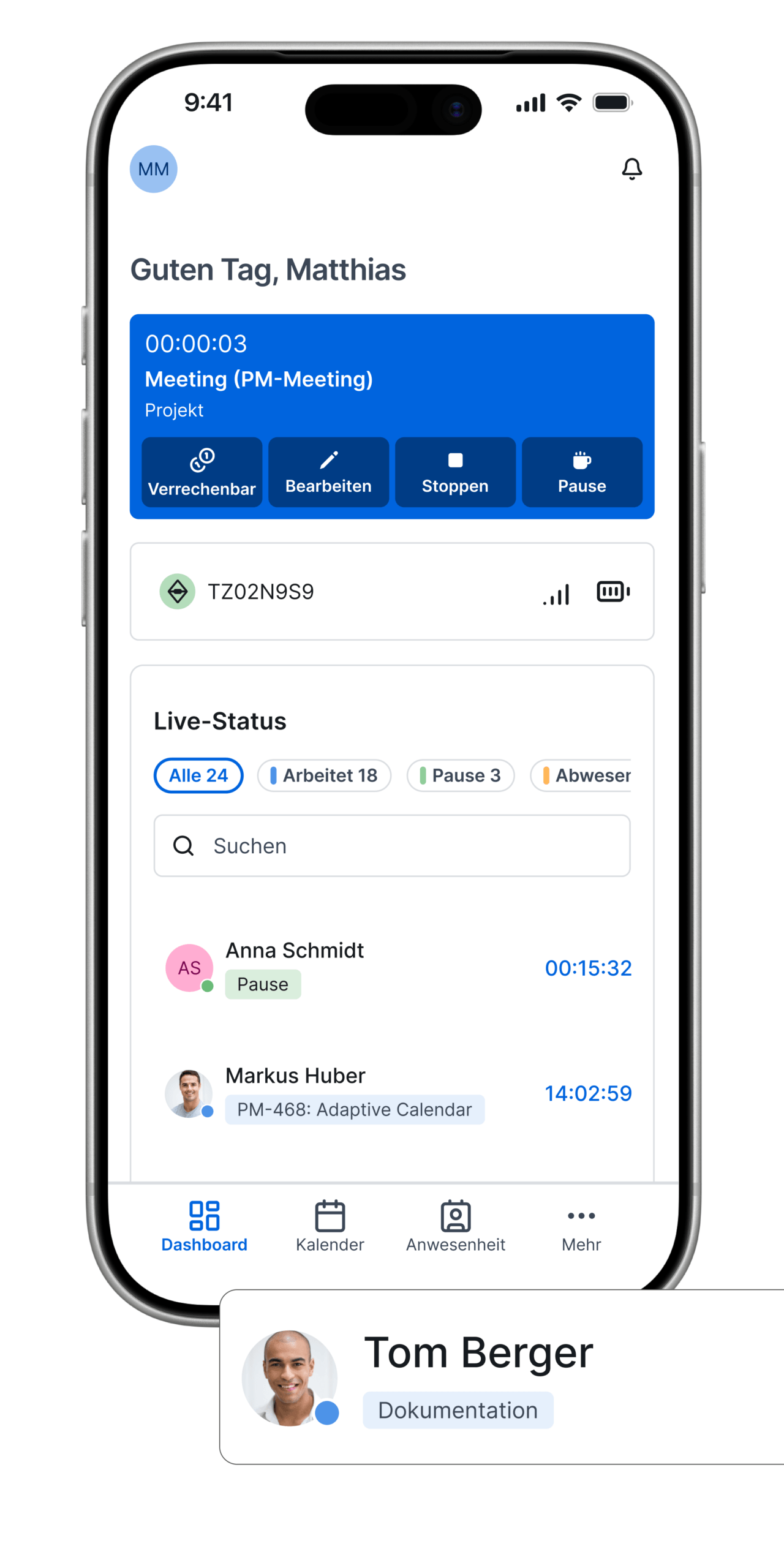 live status